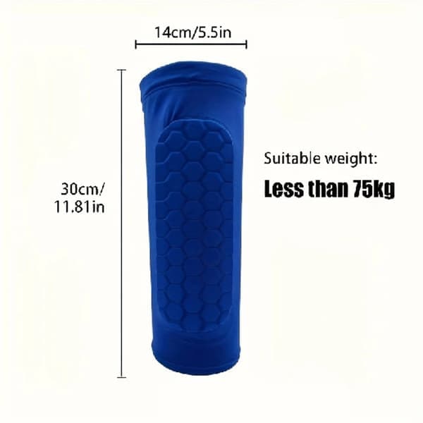 Fodboldbeskyttere til børn, hvide benskinner til fodbold [JUN] hvid S white S