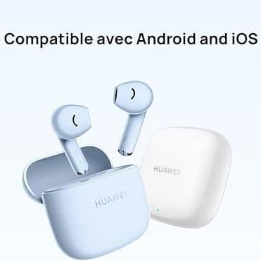 Bluetooth-hörlurar - För HUAWEI - FreeBuds SE 2 - 40 timmars batteritid - IP54 vattenresistens - In-ear