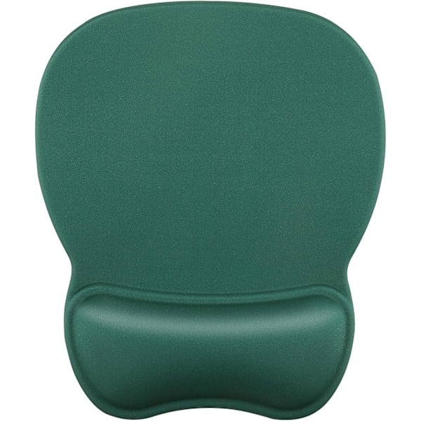 Ergonomisk musemåtte med håndledsstøtte i memoryskum, komfortabel computermusemåtte til bærbar computer, smertelindrende håndledsstøtte ren grøn Pure Green