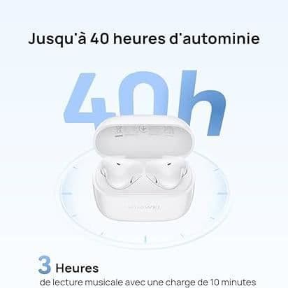 Bluetooth-ørepropper - For HUAWEI - FreeBuds SE 2 - 40 timers batteritid - IP54 vannbestandighet - In-ear