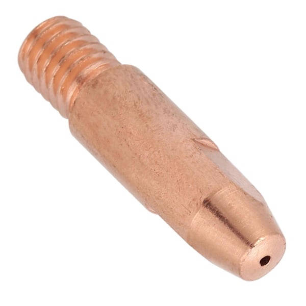 20 stk. Kobber Kontaktdyse M6 til Binzel 24KD MIG/MAG Svejselampe (0,8 mm)