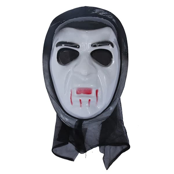 Cosplay Kostymer Horror Spøkelse Cosplay Maske for Ansikt Hodeplagg B One size B