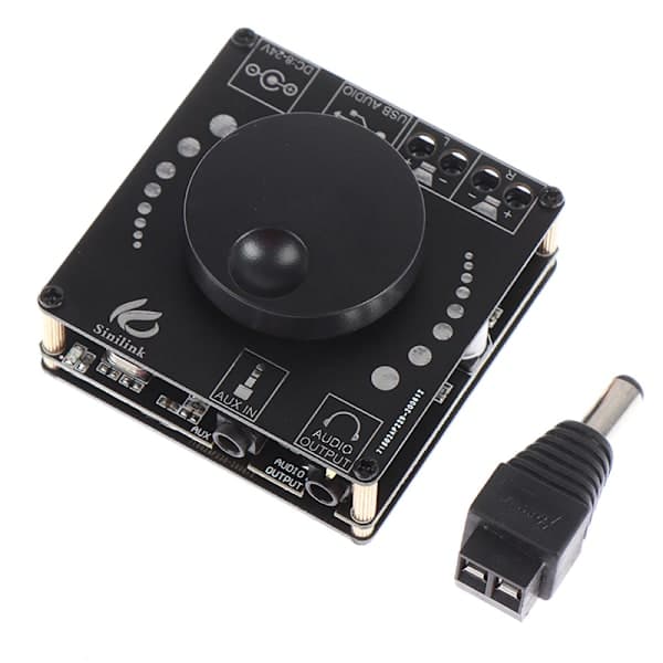 HIFI 50W+50W XY-AP15H Stereo Bluetooth Digital Forstærker Board Sort 1 stk 1pc