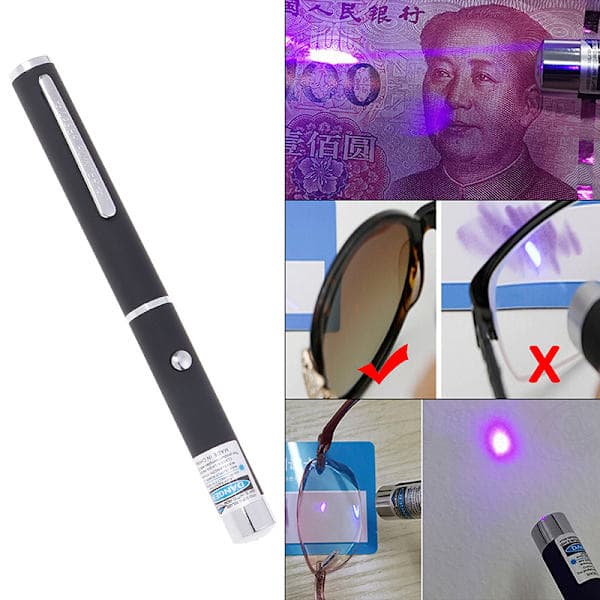 Anti Blåt Lys Briller Test Pen Undervisnings Lommelygte Kat Fang one size