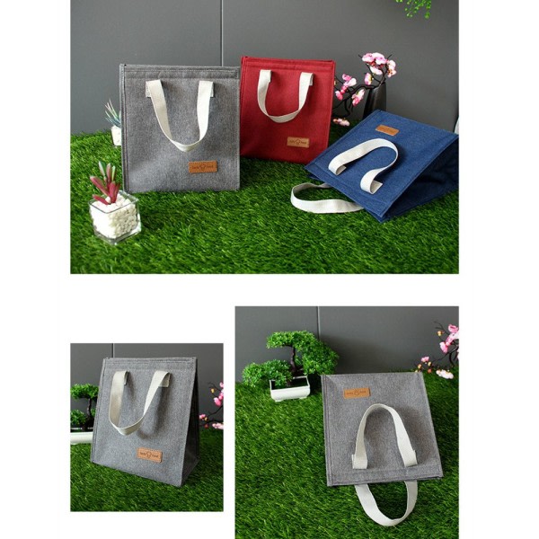 Lunch bag Cooler bag grey