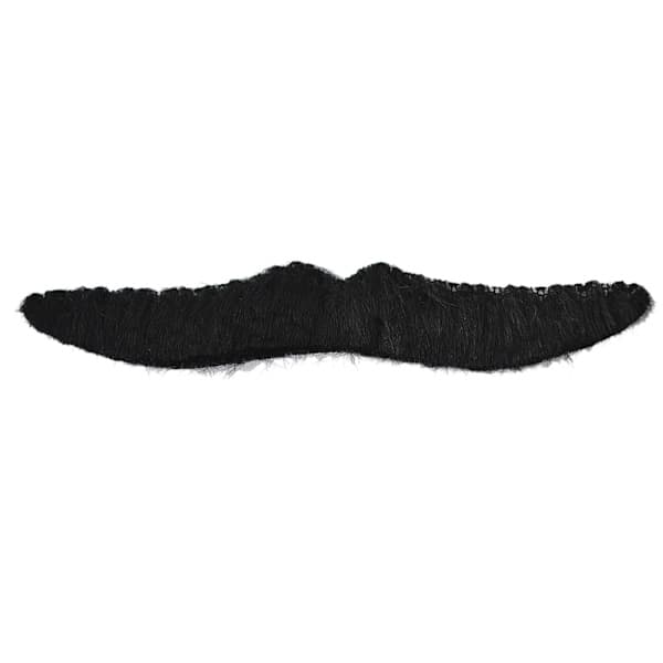 12-pack Svart Mustasch Lös Skägg Rolig Maskerad