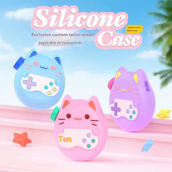 Tamagotchi Paradise Spelkonsol Mjukt Skydd Flytande Silikon Pr A3 A3