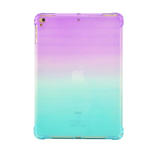 iPad 9.7 5:e & 6:e generationens fodral, reptålig TPU-stötfångare, halkfritt lättviktsskydd för Apple iPad 9.7 5:e & 6:e generationen 2017 2018