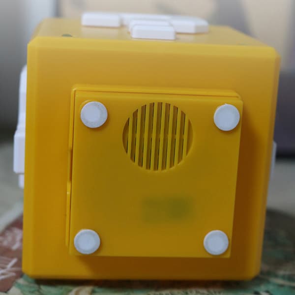 Super Mario LED Spørsmålstegn Murstein Nattlys USB Lading De Gul one size