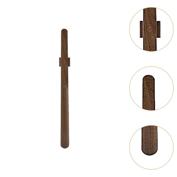 Sko-hjælper Lang Lang Håndteret Magnetisk Base Sko-horn til Handicappede Børn Hæl Beige Brown 55cmx4cm