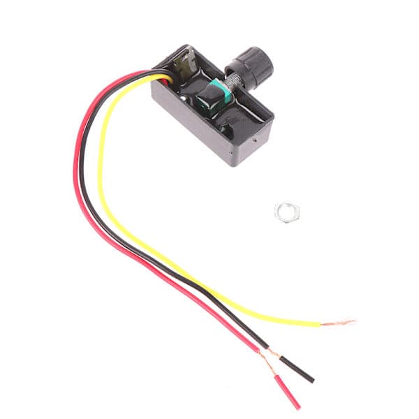Elektrisk sprøyte regulator justeringsbryter regulator Hastighetsbryter Svart One Size