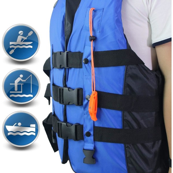Nödvisselpipor med nödrem visselpipa Survival Sharp