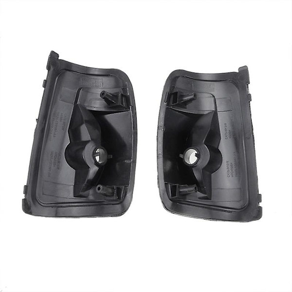 Vit blinkerskydd backspegel ljusindikatorlins utan glödlampor passar för Ford Transit Mk8 2014 2019 biltillbehör Signal Light Right