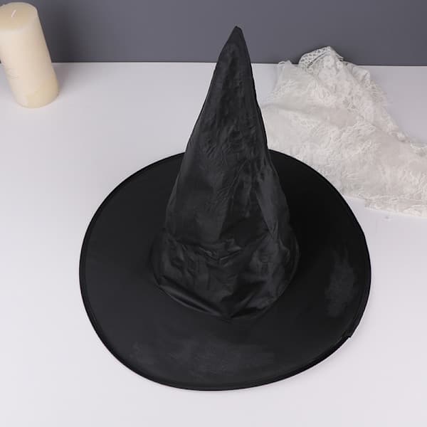 1 stk. Halloween Sort Heksehat Hænge Heksehat Til Halloween onesize