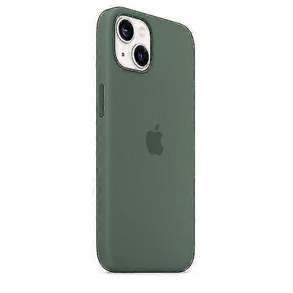 Silikonskal med Magsafe för iPhone 13 Mobilskal Eucalyptus
