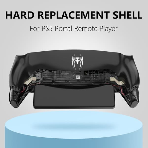 Erstatningsskall for PlayStation Portal Remote Player - Spider-Man-design fra Marvel's Spider-Man 2