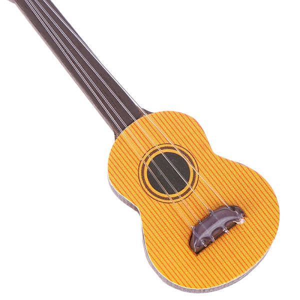 1:12 Dockskåp Miniatyr Gitarr Tillbehör Instrument Dockhus En Storlek