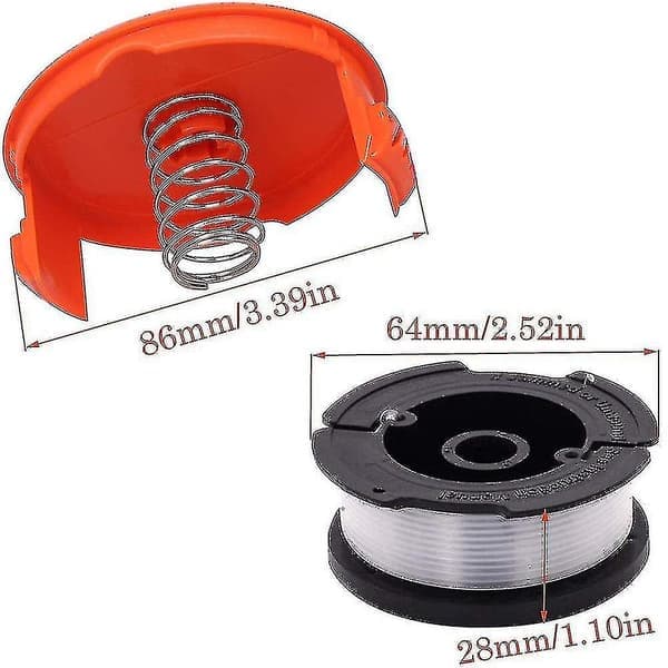 Black+decker A6481 kela + 6 pakkaus siima Reflex StrimmerBY:lle
