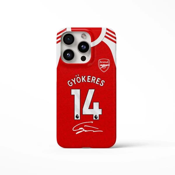 2526 Arsenal Mobildeksel Nr. 14 Gyökeres Mobildeksel til iPhone 14 Plus for iPhone 14 Plus