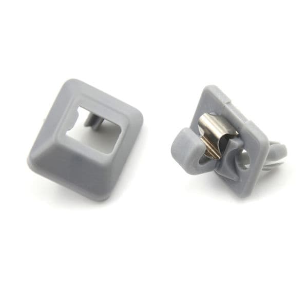 Grå indvendig solskærm clips holder krog til A3 A4L A5 Q3Q5 TT 0