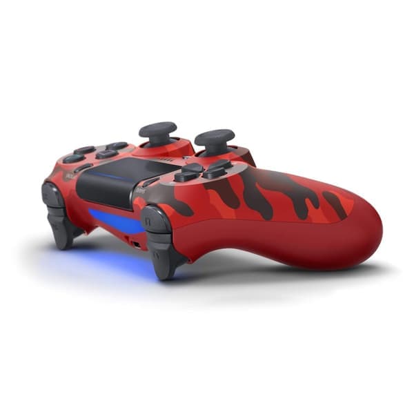 Trådløs kontroller Dobbel vibrasjon Spilljoystick-kontroller for Ps4-kontroller/Slim/Pro, kompatibel med PS4-konsoll kamuflasjerød Camouflage Red