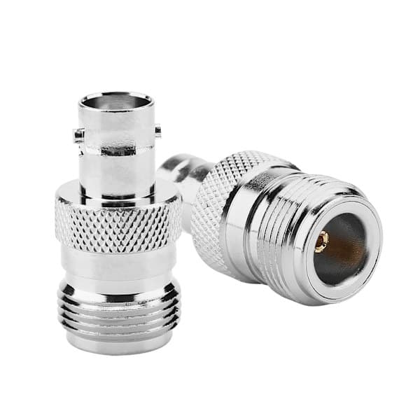 Type N hunn til BNC hunn RF-kontakt koaksialadapter - 2 stk