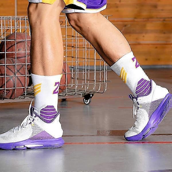 Basketstrumpor, 3-pack vadderade sportstrumpor för män och kvinnor style3726 average style3726