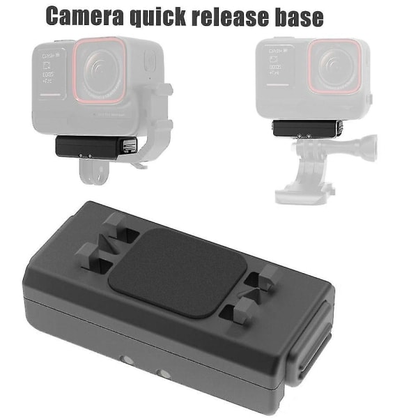 Til Insta360 Ace Pro /Ace Magnetisk Hurtigmontering Base Metal Kamera Adapter
