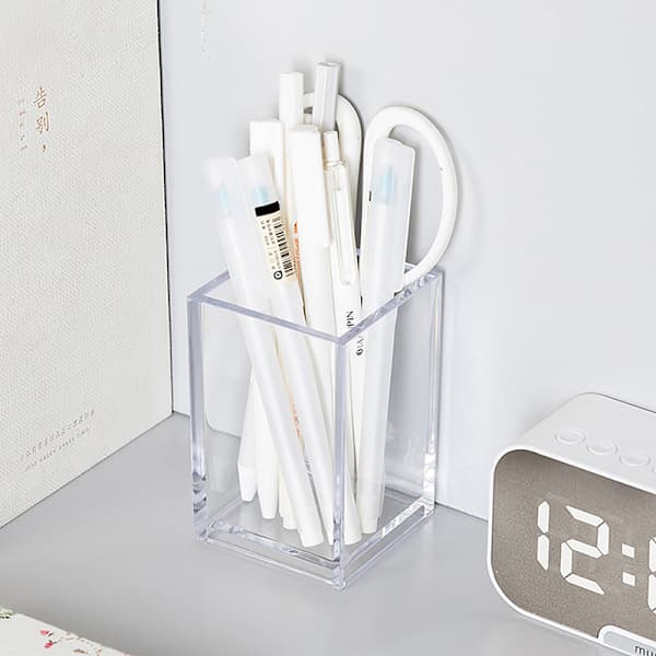 Makeup Børsteholder Kosmetik Opbevaringsboks Holder Skrivebord Organi onesize