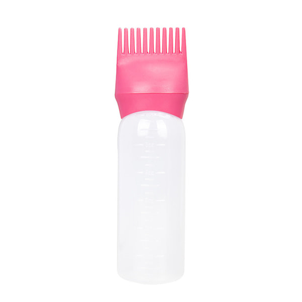 160 ml plast hårfärg påfyllningsbar flaskapplikator Frisör Grå Pink