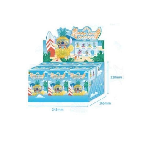 Blindbox dukker trendy legetøj figurer søde dukke gaver 4 blindbokse (ingen dublering)