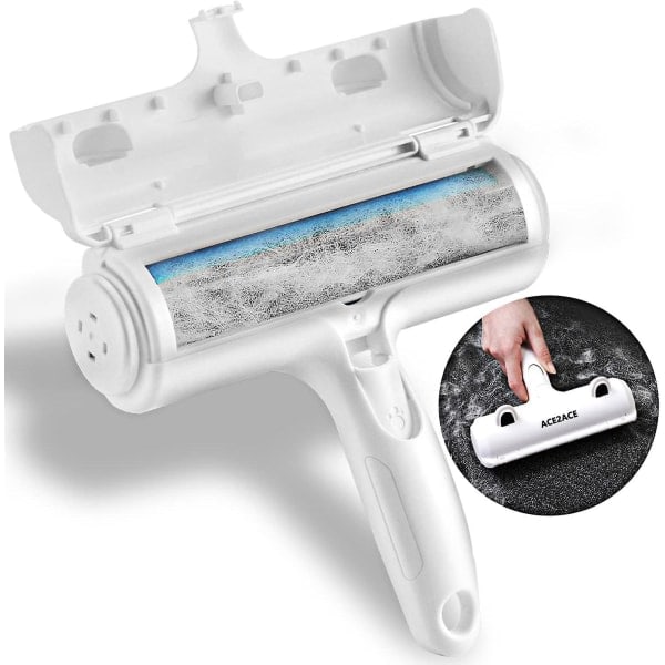 Ace2ace borste för borttagning av husdjurshår, återanvändbar magisk hårborttagningsborste, husdjurshårrulle, epilator (kläder/soffa/bil/säng/matta)