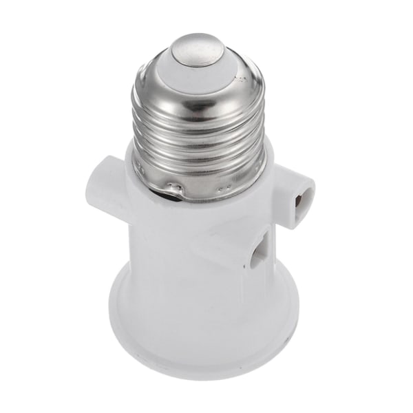 1 stk E27 Sokkel Lyspære Lampe Sokkel Kontakt Holder Adapter Plugg Omformer