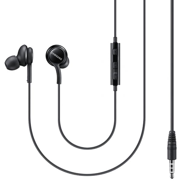 Kompatibel med Samsung originale hovedtelefoner AUX 3,5 mm jack - Sort