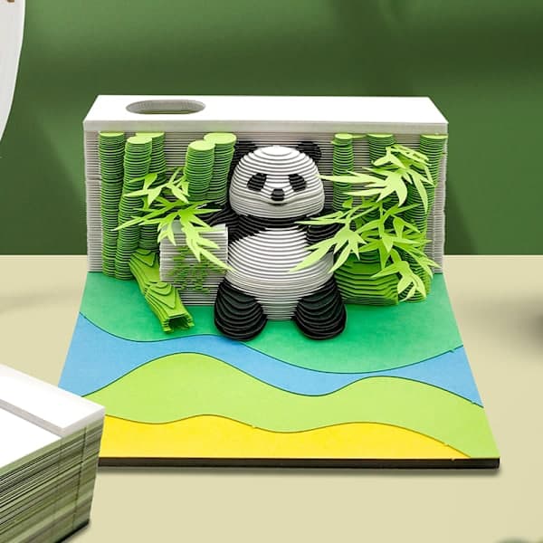 Timepiece Kalender 2026 Skrivebordskalender 3D Avrivningskalender Pa A