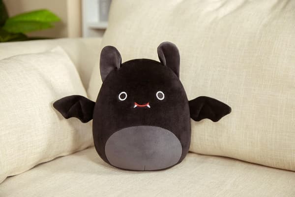 Flagermuslegetøj 12 tommer Squishmallows Stor Dyreplysdukke, Tøjdyr, (Sort, 30 cm)