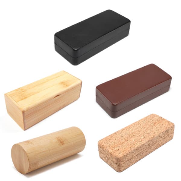 Full Bambus Tresylinder Brilleetui Bambus og Tre Spesial A8 A8 A8 A8
