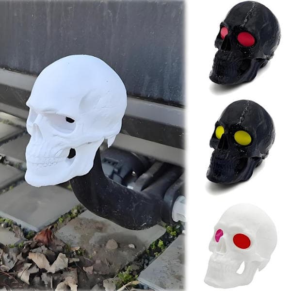 Skyddskåpa med dödskalle för dragkrok 3D-printad dragkrok B A2 A2