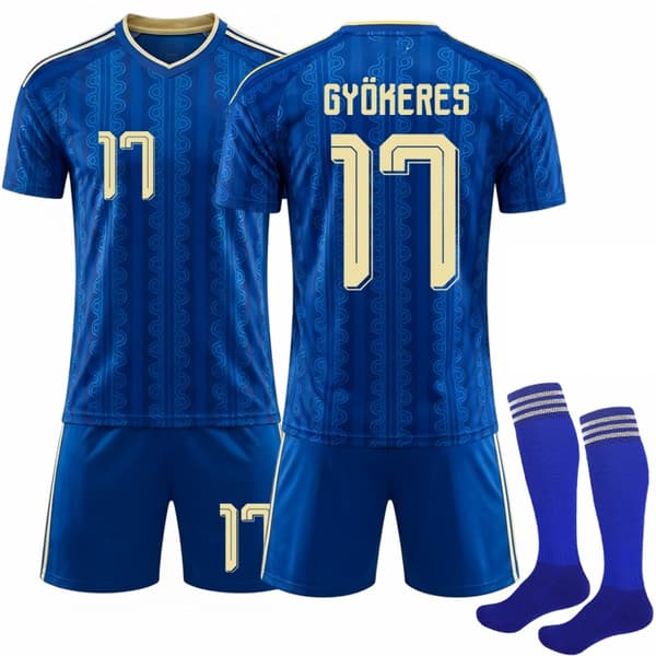 2026 VM Sverige landslagstrøye NR.17 Gyökeres 26 26