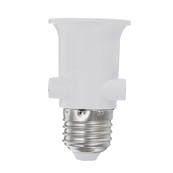 1 stk E27 Sokkel Lyspære Lampe Sokkel Kontakt Holder Adapter Plugg Omformer