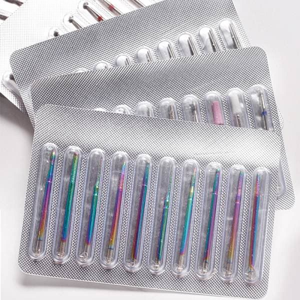 10 stk. diamantbor til manicure karbidnegle LB-004 one size LB-004