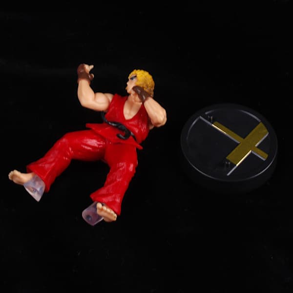 Anime Action Figur PVC Leksaker och Street Fighter Spelfigurer Rum D Vit One Size White