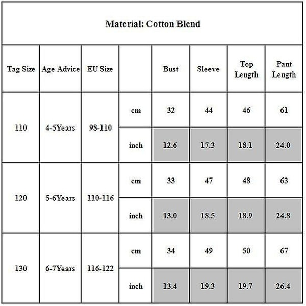 Barn Pojkar Pyjamas Set Sovkläder Bilar Blixten McQueen Tryckt Långärmad Toppar Joggingbyxor Sovkläder-Perfekt C 5-6 Years