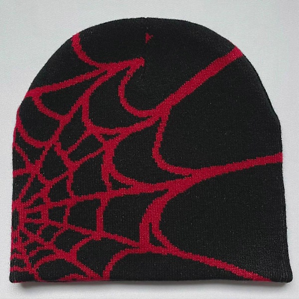 Vinter Beanie Strikket Hat Blød Edderkoppeweb Løstsiddende Slouchy Strikket Vinter Varme Beanies til Koldt Vejr Skate Cap E