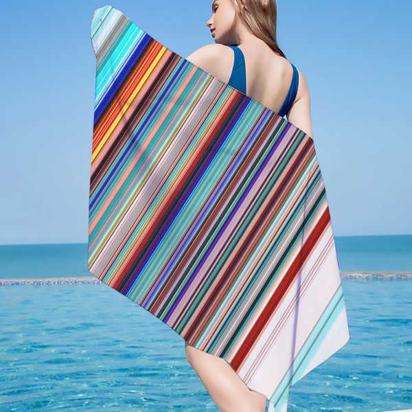 Badehåndklæde strandhåndklæde badehåndklæde badehåndklæde 160x80cm