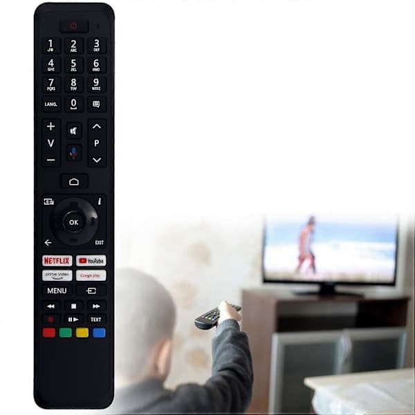 Toshiba TV Fjernkontroll Erstatning med 10m IR Rekkevidde [JUN]