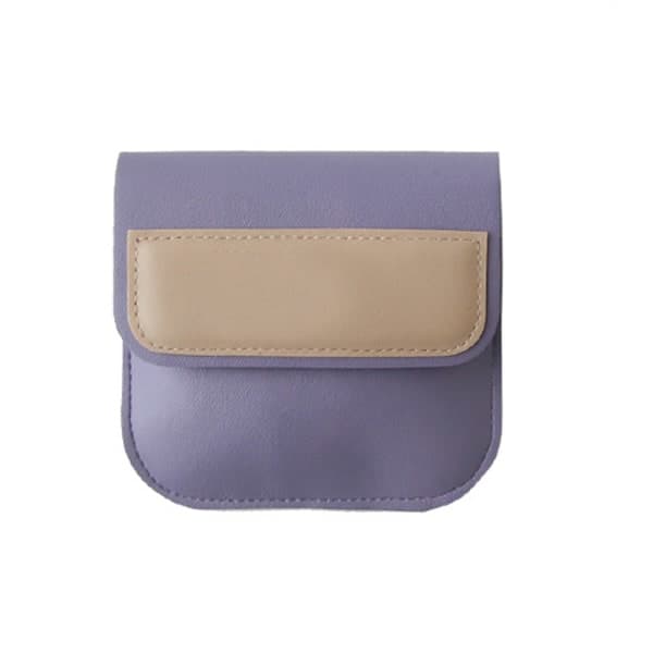 1:a lilla, fräscha och minimalistiska miniplånboken i violett
