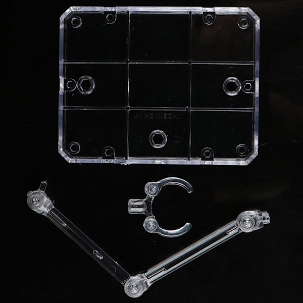 1 Sæt Action Figur Base Egnet Display Stand Beslag til HG 1 Transparent