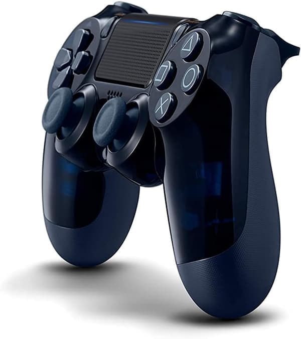 Trådløs Controller Dobbelt Vibration Game Joystick Controller til Ps4 Controller/Slim/Pro, Kompatibel med PS4 Konsol Transparent Blå Transparent Blue