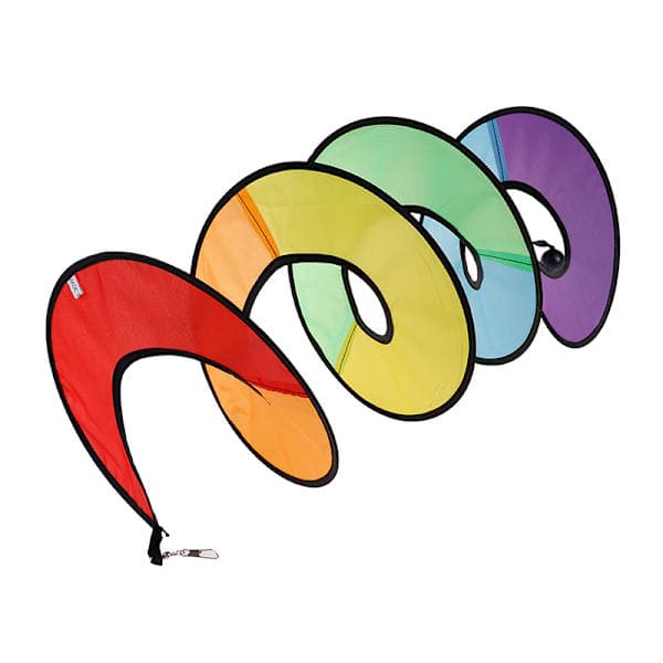 Färgglatt Campingtält Vikbar Spiral Vindsnurra Vindspel Hom One Size